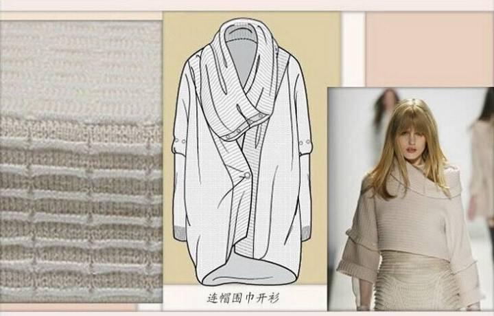 針織外套款式圖作品-針織外套款式圖款式圖