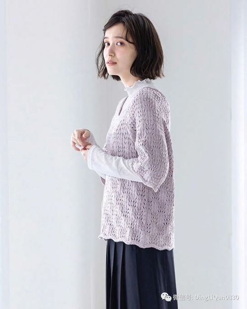 針織圖解 針織天使最新的20款適合全家的服飾小物 完整版